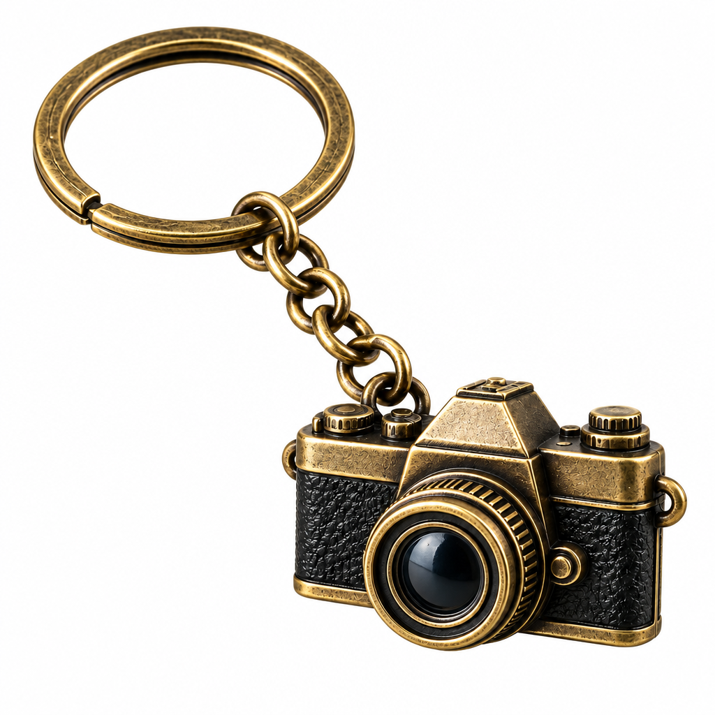 Retro Camera Keychain — view 4