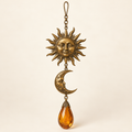 Sun & Moon Hanging Ornament — view 1